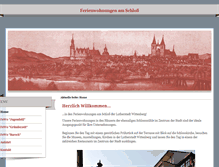 Tablet Screenshot of fewo-am-schloss.de
